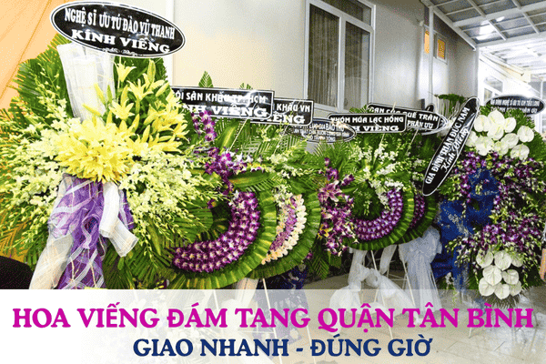 Hoa viếng đám tang Quận Tân Bình - Giao nhanh đúng giờ